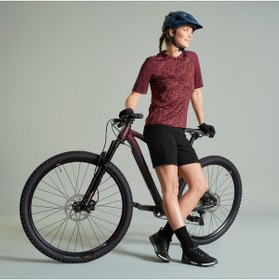 تصویر لباس ورزشی دوچرخه سواری زنانه Decathlon 306613 
