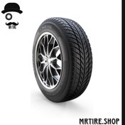 تصویر لاستیک خودرو یزد تایر سایز 165/65R13 گل سان سال تولید 2023 YAZD TIRE