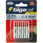 تصویر باطري 4عددي نيم قلمي معمولي گيگاسل 