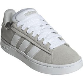 تصویر کفش تنیس مردانه آدیداس GRAND COURT ALPHA 00s خاکستری - سایز 3.5 برند Adidas adidas GRAND COURT ALPHA 00s Grey Tennis SHOES for Men - 3.5