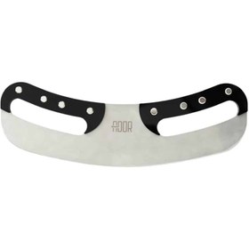 تصویر کاتر هلالی پیتزا دو دسته 