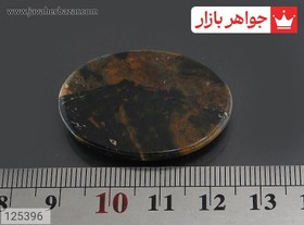 تصویر نگین عقیق خزه ای کد 125396 