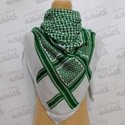 تصویر جامانه کوردی سبز (چفیه فلسطینی) 