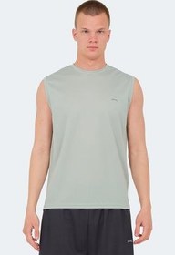 تصویر رکابی ورزشی سبز مردانه نعناع T اورجینال Slazenger 