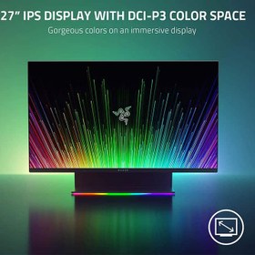 تصویر مانیتور گیمینگ 27 اینچ ریزر Raptor 27 - 165Hz Razer Raptor 27 - 165Hz 1-4ms HDR400 G-Sync - FreeSync Premium WQHD Gaming Monitors