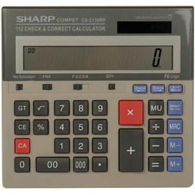 تصویر ماشین حساب شارپ مدل CS-2130 اصل ا Sharp CS-2130 Desktop Calculator ORG Sharp CS-2130 Desktop Calculator ORG