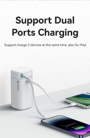 تصویر پاوربانک یوسمز مدل CD216 ظرفیت 18000 میلی آمپر ساعت USAMS CD216 18000mAh Fast Charging Power Bank