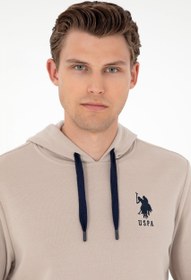 تصویر سویشرت مردانه طرح Stone Basic یو اس پولو اسن 