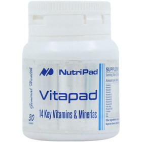 تصویر مولتی ویتامین پلاس مواد معدنی نوتری پاد Multi Vitamins Plus Minerals Pad jondi shapor