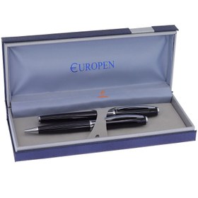 تصویر ست خودکار و خودنویس مدل Parapet یوروپن ا European Parapet pen and autograph set European Parapet pen and autograph set