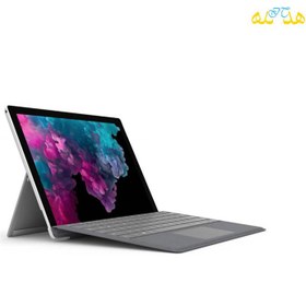 تصویر تبلت مایکروسافت مدل Surface Pro 6 - C به همراه کیبورد TypeCover و قلم 