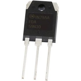 تصویر ترانزیستور FDA59N30 ON TO-3P ORG TR FDA 59N30 ON TO-3P ORG