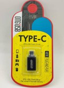 تصویر مبدل OTG ریمکس تایپ سی فلزی 