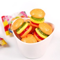 تصویر پاستیل طرح همبرگر ببتو 1 عدد 13 گرمی ا Jelly Gum Bebeto Burger Xs 13g Jelly Gum Bebeto Burger Xs 13g