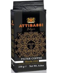 تصویر دانه قهوه میشلا 1918 آتیباسی Attibassi Miscela 1918 Filter Coffee Beans 