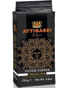 تصویر دانه قهوه میشلا 1918 آتیباسی Attibassi Miscela 1918 Filter Coffee Beans 