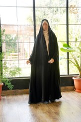 تصویر چادر خبرنگاری کرپ وی آی پی 