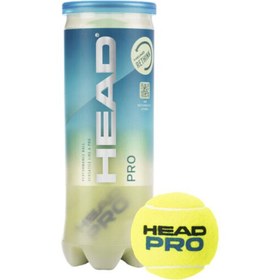 تصویر قوطی سه تایی توپ تنیس هد Head Pro 