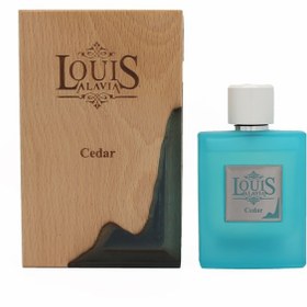 تصویر ادکلن سدار لوئیس آلاویا مردانه 80 میل Cedar Louis Alavia men's cologne 80 ml