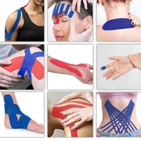 تصویر چسب کنزو - نارنجی 