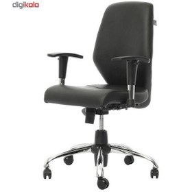 تصویر صندلی اداری راد سیستم مدل E336R چرمی 