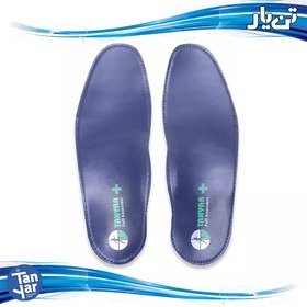 تصویر کفی فوت ارتوتیک پای صاف 7220 تن یار leather insole 7220 tanyar