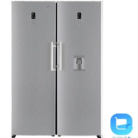 تصویر یخچال فریزر دوقلو ال جی مدل LF25F/LF25R ا LG Refrigerator LF25F / LF25R 35FT LG Refrigerator LF25F / LF25R 35FT