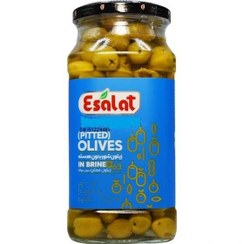 تصویر اصالت زیتون شور بدون هسته 560گرم 