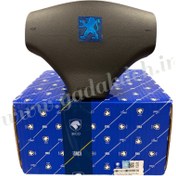تصویر ایربگ راننده پژو ۲۰۶ سمت چپ (ایربگ چپ) مدل ایمن ایساکو –ضمانت اصالت CUSHIONSTEERING WHEEL AIRBAG