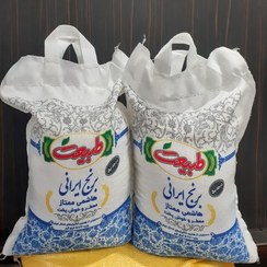 تصویر برنج ایرانی هاشمی ممتاز ۱۰ کیلوگرم 