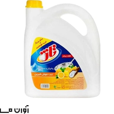خرید و قیمت مایع ظرفشویی تاژ 4 لیتری در بسته بندی 4 عددی | ترب