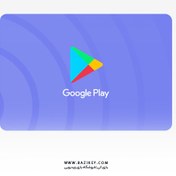 تصویر خرید گیفت کارت 100 دلاری Google play 