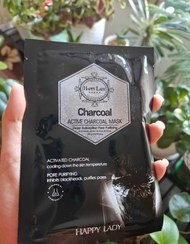 تصویر ماسک ورقه ای صورت - ماسک زغال فعال 