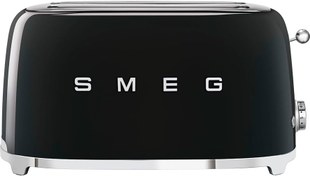 تصویر توستر اسمگ مدل TSF02 مشکی Smeg TSF02BL Toaster