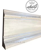 تصویر قرنیز پی وی سی 10 سانت دکوراتیو ایساتیس یزد - شاخه ی 3 متری - کد k10-s-07 ََAranDecor PVC's Cornice - Yazd Isatis