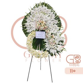 تصویر تاج گل درباری گلایلی کد 110 