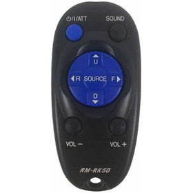 تصویر کنترل پخش خودرو جی وی سی JVC RM-RK50 A ا JVC RM-RK50 Car player Remote control JVC RM-RK50 Car player Remote control