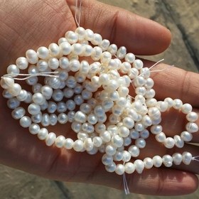 تصویر مروارید پرورشی اصل درجه یک 100 در 100 طبیعی سرشار از خواص بینظیر کد 3 قیمت برای هر عدد درج شده 