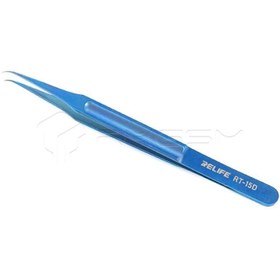 تصویر پنس سر کج تيتانيوم RELIFE RT-15D RELIFE RT-15D Ultra lightweight Precision tweezers