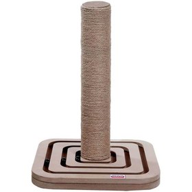 تصویر اسکرچر و اسباب بازی گربه کدیپک مدل تیله بازی Kedipek Toy And Scratcher For Cats