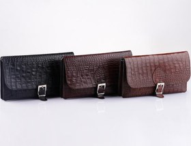 تصویر کیف چرم طبیعی مدل شمعدونی kife charme tabiee model shamdooni