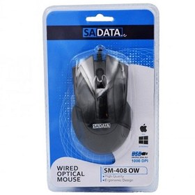 تصویر ماوس سیمی سادیتا مدل SM-408 OW SM-408 OW SADATA Optical Mouse