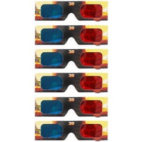 تصویر عینک سه بعدی مدل zippleback بسته 6 عددی 