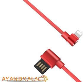 تصویر کابل تبدیل USB به لایتنینگ هوکو مدل U37 طول 1.2 متر 