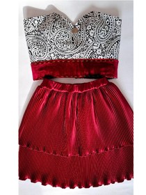 تصویر دامن پلیسه 