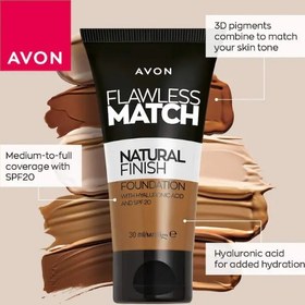 تصویر پیش‌نویس ۴۸ - 228G Avon Flawless Match Natural Finish Foundation