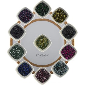 تصویر نگین حرارتی طرح DMC سایز 16 