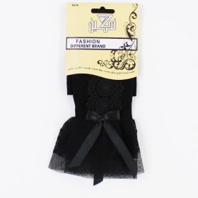 تصویر ساق دست فانتزی نگین مشکی 