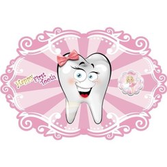 تصویر بنر تم دندونی صورتی 