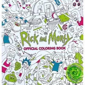 تصویر رنگ آمیزی ریک و مورتی 
